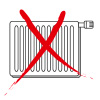 Store cable ties away from direct sources of heat