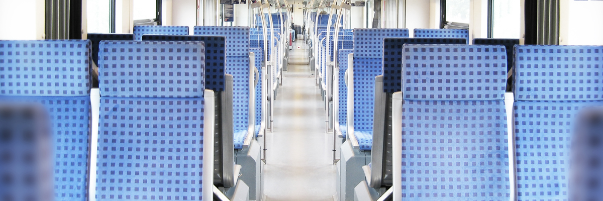 Rail vehicle interior