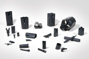 The HellermannTyton heat shrink moulded shapes family