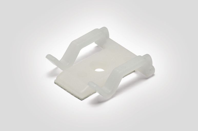 Cable clip solutions: adhesive and screw-in options