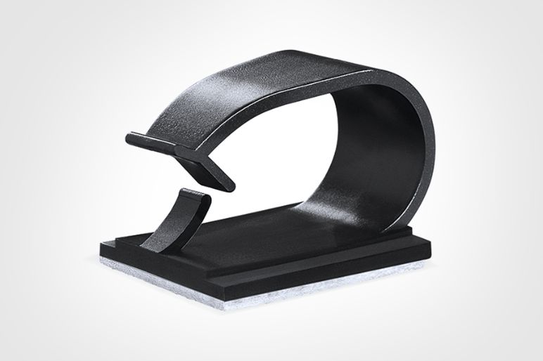 One-piece clips without cable tie