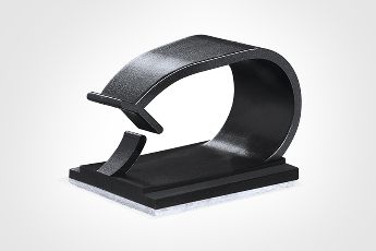 One-piece clips without cable tie