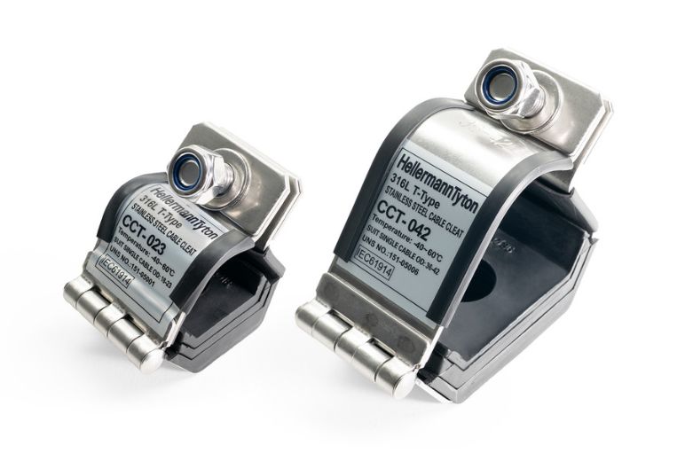 many cable cleat sizes for trefoil alignment