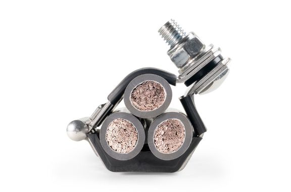 trefoil steel wire armoured cable cleat