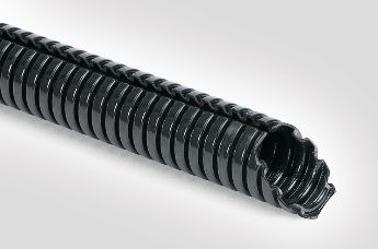 HelaGuard HG-ELWS, slit extra light weight corrugated tubing.