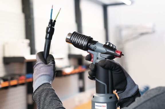 Industrial applications for heat shrink boots