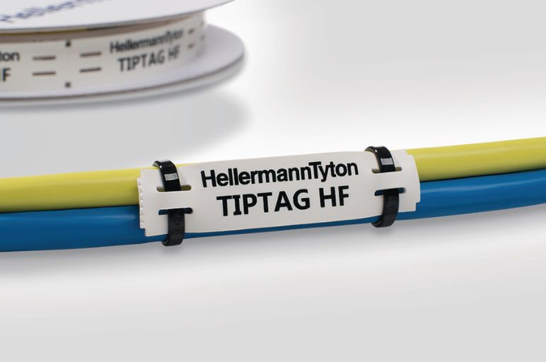 Cable tags, wire tags: continuous and ladder-style