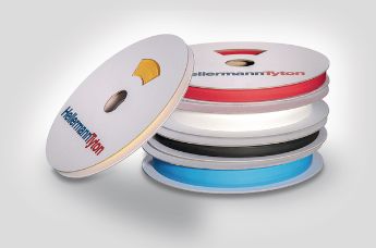 Coloured heat shrink tubing for visual identification