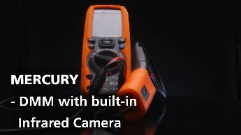 MERCURY - True RMS (TRMS) digital multimeter equipped with a built-in infrared camera